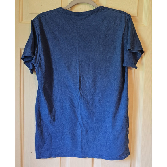 Sonic The Hedgehog Blue Graphic T-Shirt - Adult Men's Size Small - Picture 2 of 8